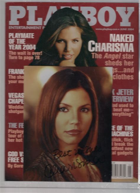 charisma carpenter playboy|Top 15 Playboy Shoots